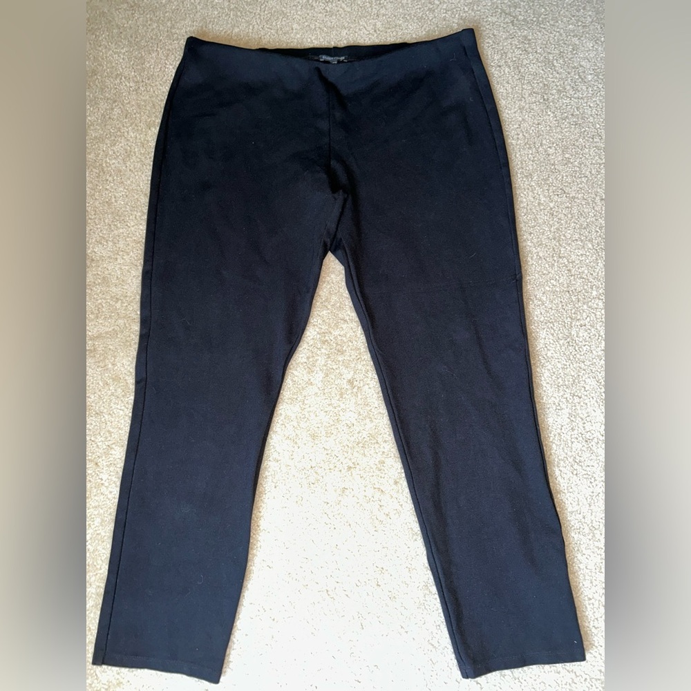 Eileen Fisher Elastic Waist Pull On Pants